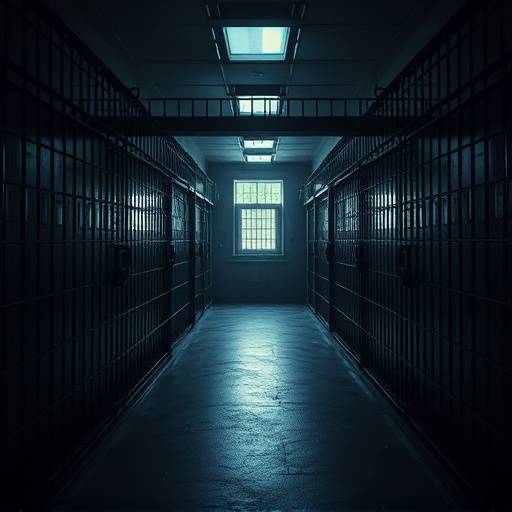 Vista interior de una celda penitenciaria